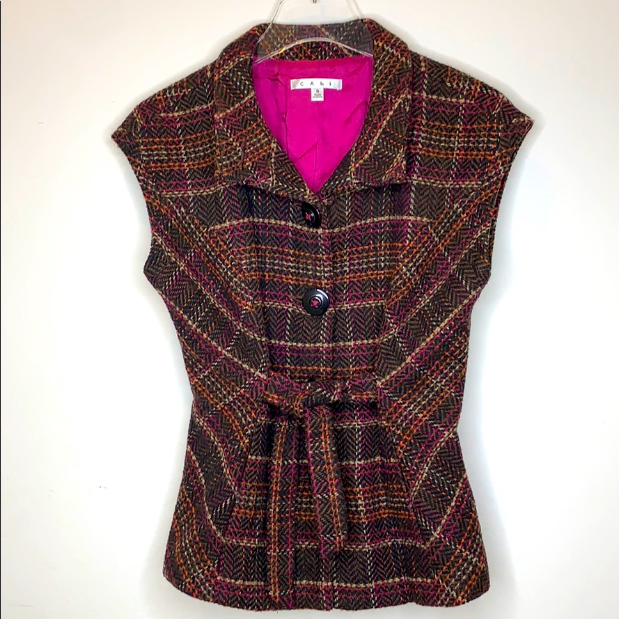 Cabi Sweater Vest Top Style  691
